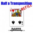 Refill Half a transposition by Daryl.