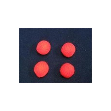 Crocheted Balls - Lana lavorata all' uncinetto (Set Of 4) - 1" cm. 2,50