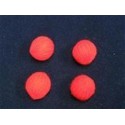 Crocheted Balls - Lana lavorata all' uncinetto (Set Of 4) - 1" cm. 2,50