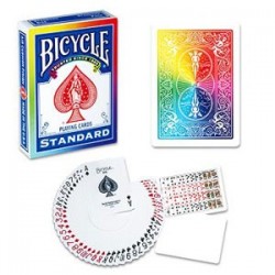 Bicycle - Mazzo regolare formato poker - Rainbow 