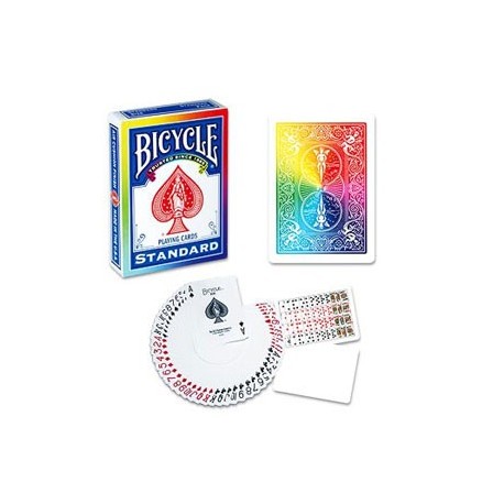 Bicycle - Mazzo regolare formato poker - Rainbow 