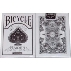 Bicycle Raider Deck White by US Playing Card 