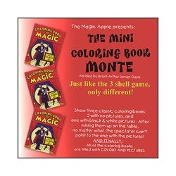 Coloring Book Monte Magic Trick (Libro per colorare Monte).Royal