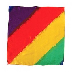 FOULARD MULTICOLORE-ARCOBALENO 90 x 90