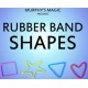 Rubber Band Shapes (cuori,quadrati, stelle e triangoli).