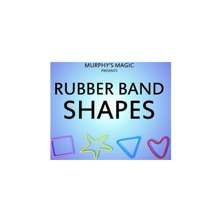 Rubber Band Shapes (cuori,quadrati, stelle e triangoli).