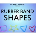 Rubber Band Shapes (cuori,quadrati, stelle e triangoli).