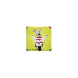 Foulard happy birthday - Design 2004 cm. 90 x 90