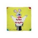 Foulard happy birthday - Design 2004 cm. 90 x 90