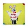 Foulard happy birthday - Design 2004 cm. 90 x 90
