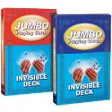Mazzo di carte jumbo - Invisibile