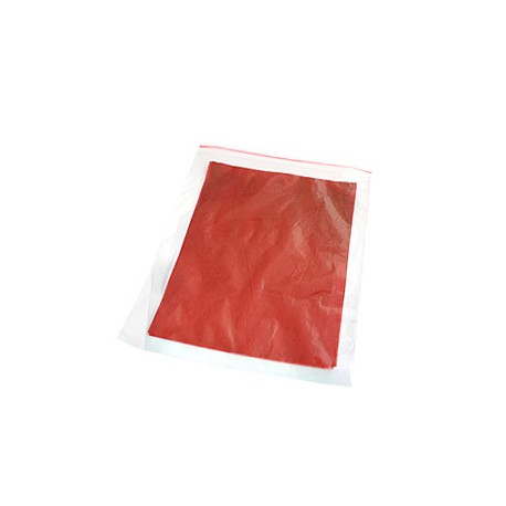 Carta lampo - 4 fogli - Rossa