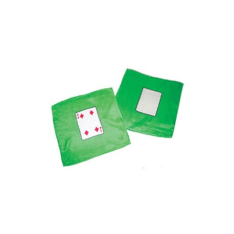 Mini card silk - Cm 20 x 20 - 4 di quadri e carta bianca