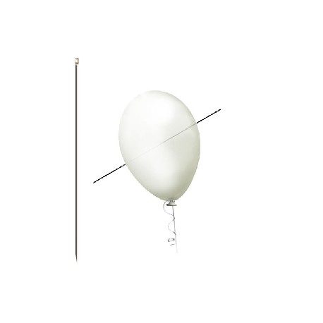 Needle through balloon by Bazar De Magia (Ago o spillone nel palloncino)