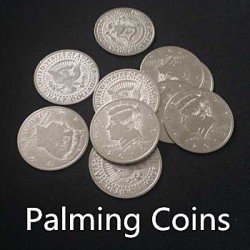 Palming Coins (Mezzi dollari per impalmaggio) 20 pezzi.