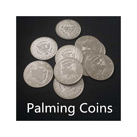 Palming Coins (Mezzi dollari per impalmaggio) 10 pezzi.
