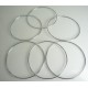 Linking Rings 6 Set - 8 inch (20 cm.) -Chrome