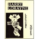 HARRY LORAYNE: Lecture Notes Paperback – 1980