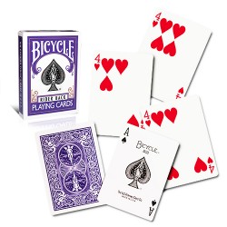 Bicycle - Mazzo regolare formato poker - Violet