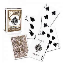 Bicycle - Mazzo regolare formato poker - Brown Prod. Di Fatta