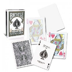 Bicycle - Mazzo regolare formato poker - Grey. Prod. Di Fatta