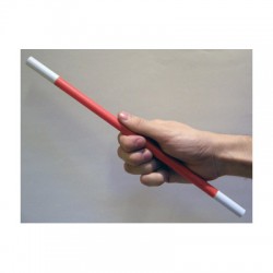 Magic Wand Red Body (White Tips) by Bazar De Magia 