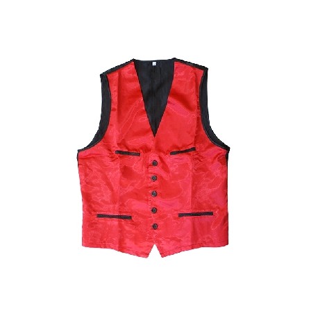 Gilet da mago - Rosso - Taglia S