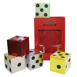 Dice from empty bag