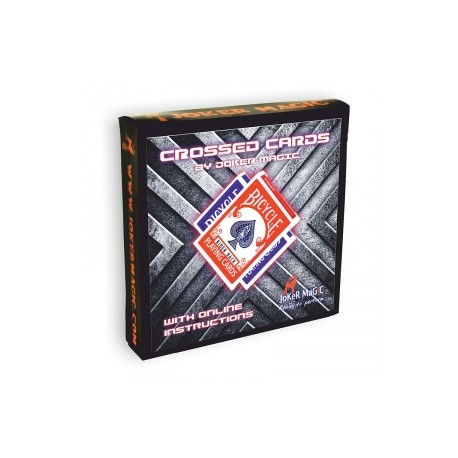 Crossed Cards by Joker Magic