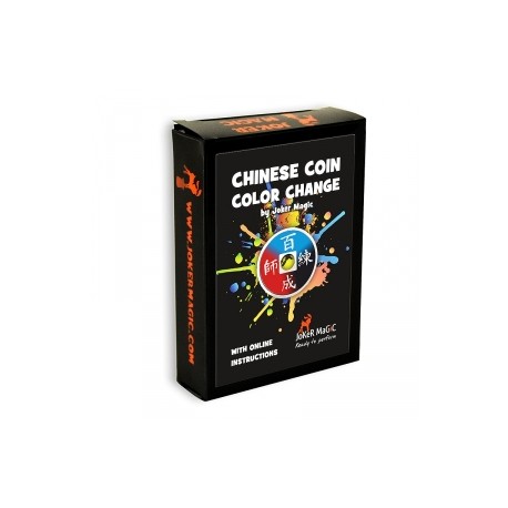 Chinese Coin Color Change by Joker Magic