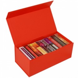 BAISIK Playing Card Storage Box - Red