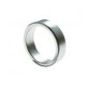 Anello PK - Argentato - Piatto - Diametro 18, 20 mm